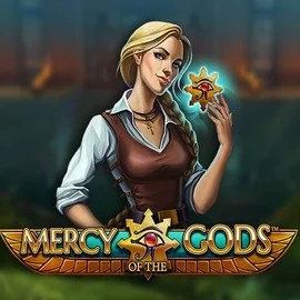 Mercy Of The Gods logo by NetEnt at Wolf Casino